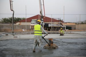 Wat is een gevlinderde betonvloer?