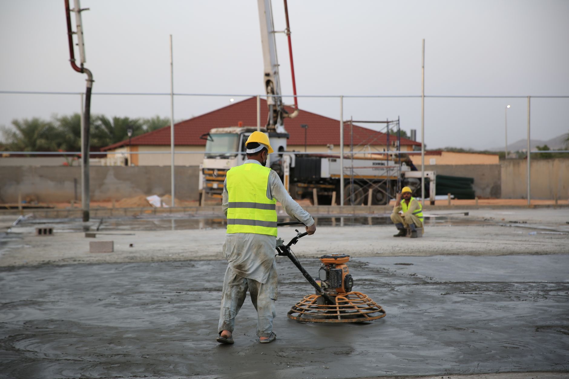 Wat is een gevlinderde betonvloer?